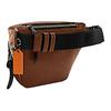 Coach Thompson 32 Classic Monogram Stripe Leather Shoulder Crossbody Waist Bag Large Men bags Caramel-Brown C5386-QBT0B