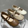 Модные женские сандалии новые с разрезным носком туфли Мэри Джейн на плоской подошве женские туфли-лодочки женские ретро винтажные женские повседневные новинки сплошные туфли ниндзя