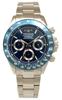T4C02NN Chronograph Water Resistant To 10 Silver Men's Watch, ATM,