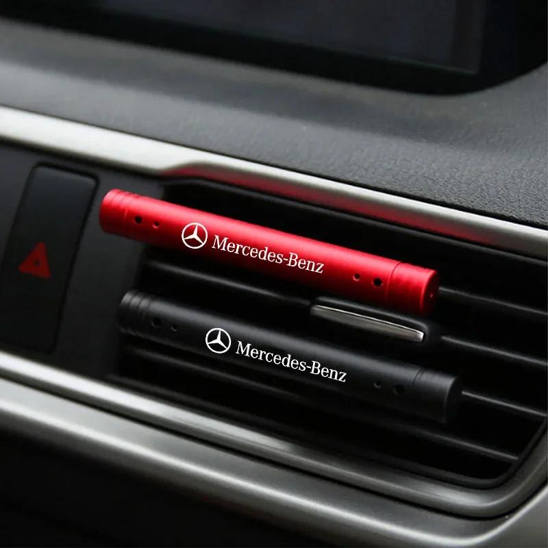 CRV1 Air Freshener Car Vent Perfume Custom Remove Odors For Mercedes benz E GLK CLS W204 W213 W221 ML ABR Apple Tree c200 Accessories