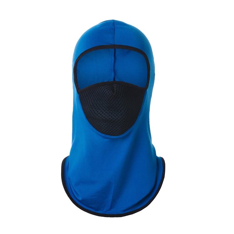 Full Face Anti-UV Sunscreen Headset Outdoor Ice Silk Mask Thin Milk Silk Sports Neck Cover