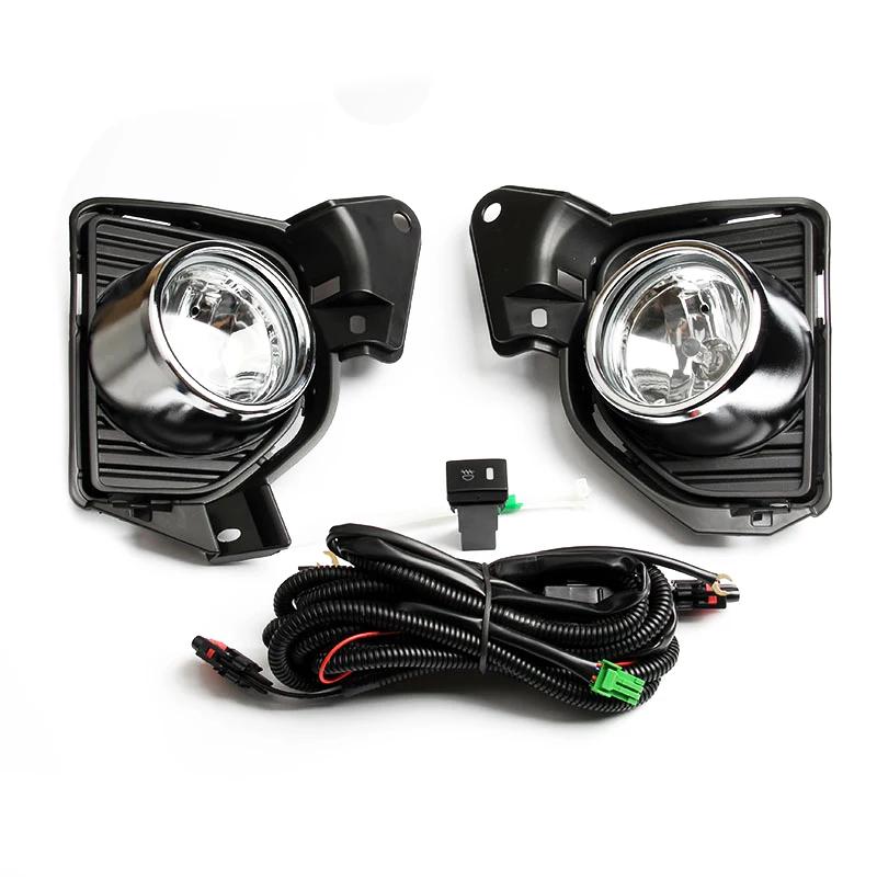 Светодиодный блок противотуманной фары для TOYOTA HIACE COMMUTER 2014 2015 2016 Дневные ходовые огни Провода Переключатель Поворотный сигнал ДХО Дневные ходовые огни 12В