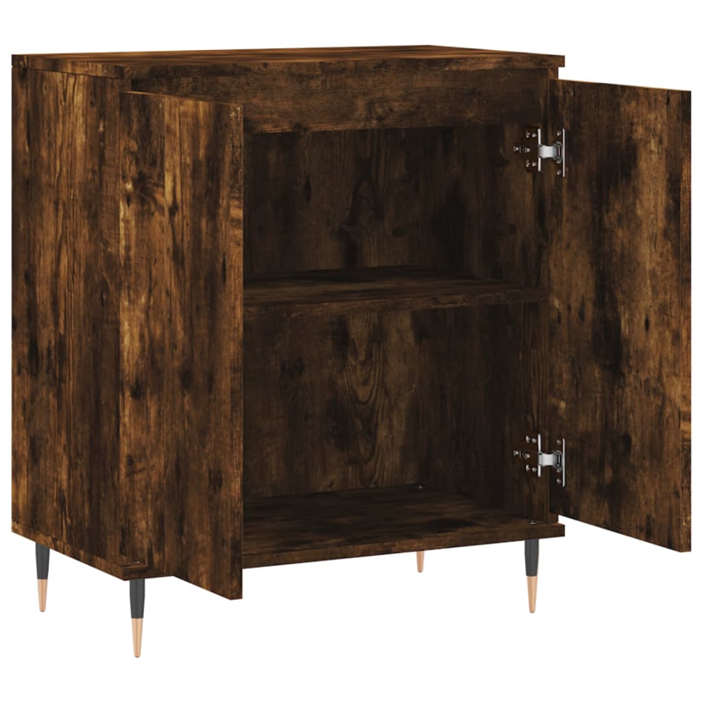 Sideboard Smoked Oak 60x35x70 cm Wood Based Panel