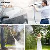 Pressure Washer Wand High Pressure Power Jet Washer Portable Car Washing Wand with Hose Quick Connector for Car Window Garden Cleaning