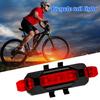 Universal LED Bike Tail Light Super Bright Waterproof USB Rechargeable Simple Installation Bicycle Rear Cycling Safety Flashlight