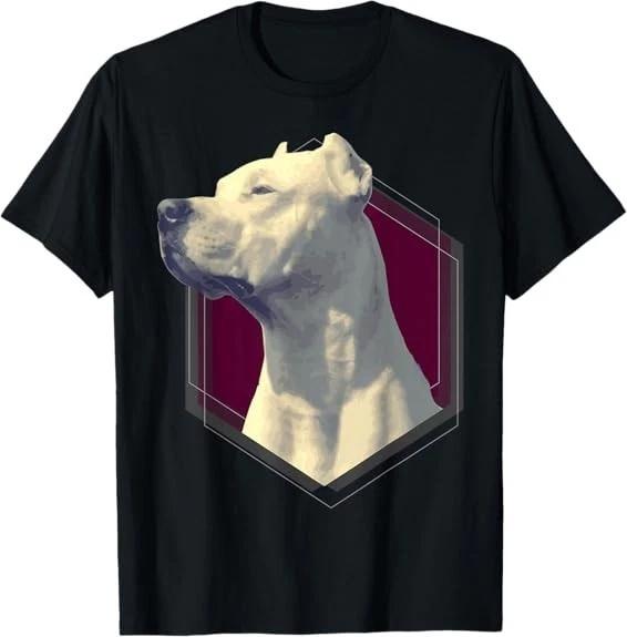 NEW LIMITED Argentine Mastiff T Shirt - Dogo Argentino Tee T-Shirt Size S-3XL