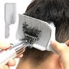 1 шт., расчески для стрижки, изогнутая расческа, профессионально изогнутая расческа для стрижки волос, парикмахерская расческа для градиентной стрижки волос