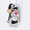 Opener Keyring Bag Pendant Car Keychain Father's Day Gifts Clubs