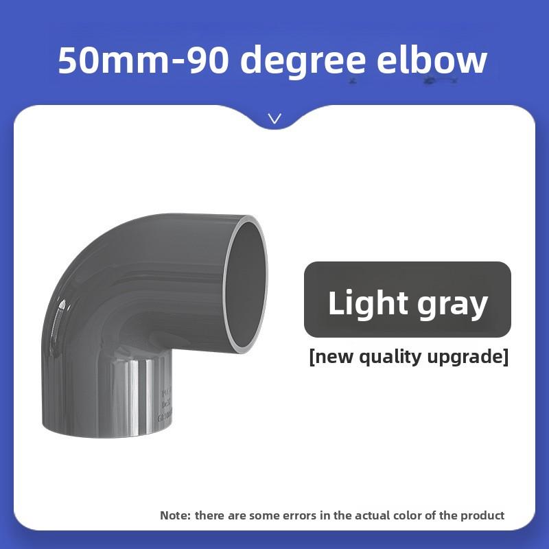 1 шт. 16~50 мм Черный ПВХ Соединитель для труб Угловые фитинги Фитинги для дренажной трубы аквариума Садовое орошение DIY Аксессуары