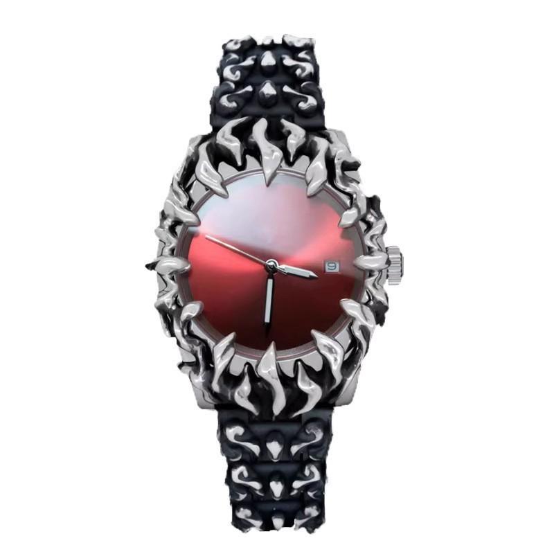 CoupleClaw Watch Millennial Style Street Fashion 37mm Rectangle Dial Quartz 30M Waterproof