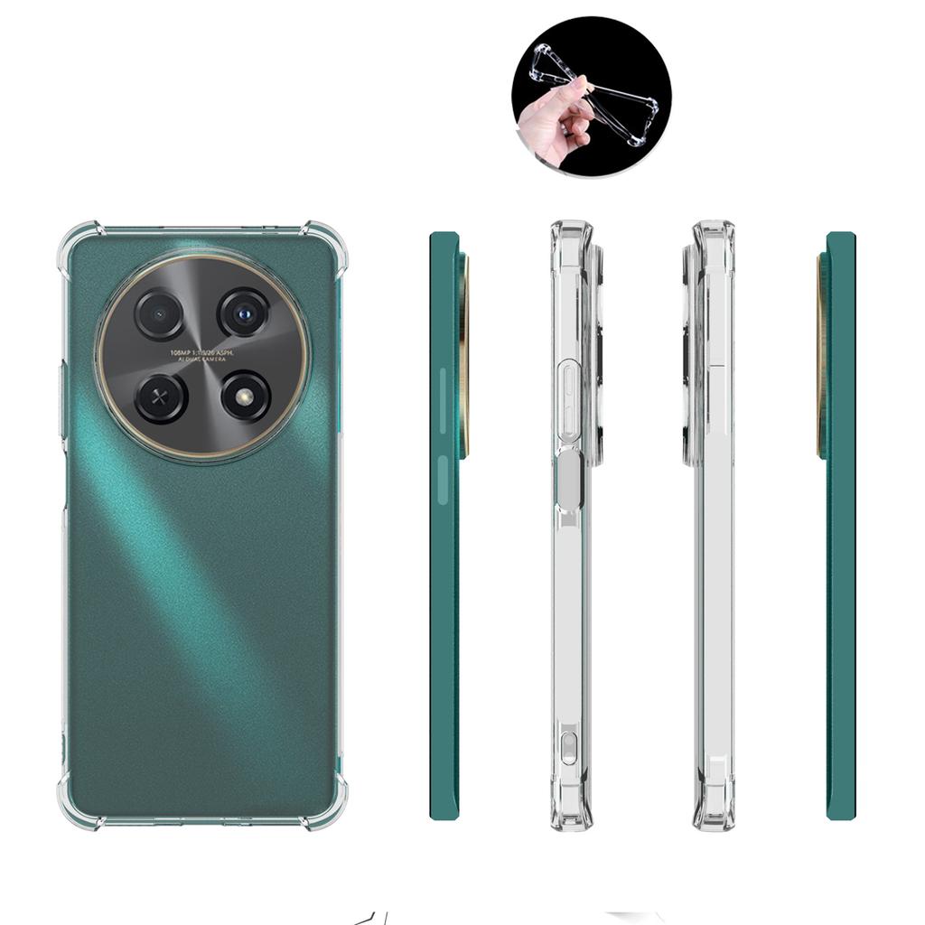 Для Huawei nova 12i 4G Чехол Противоударный TPU Чехол для телефона с воздушными подушками на четырех углах