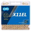 Цепь KMC для X11EL 11SPEED 118L Medium (КМК) TI-ЗОЛОТО KMC-X11EL-TI-N