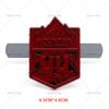 3D Metal 4X4 Mountain Cross Country Badge Auto 4WD Grille Emblem  Car Stickers For Jeep Wrangler Toyota Highlander Car Styling po1
