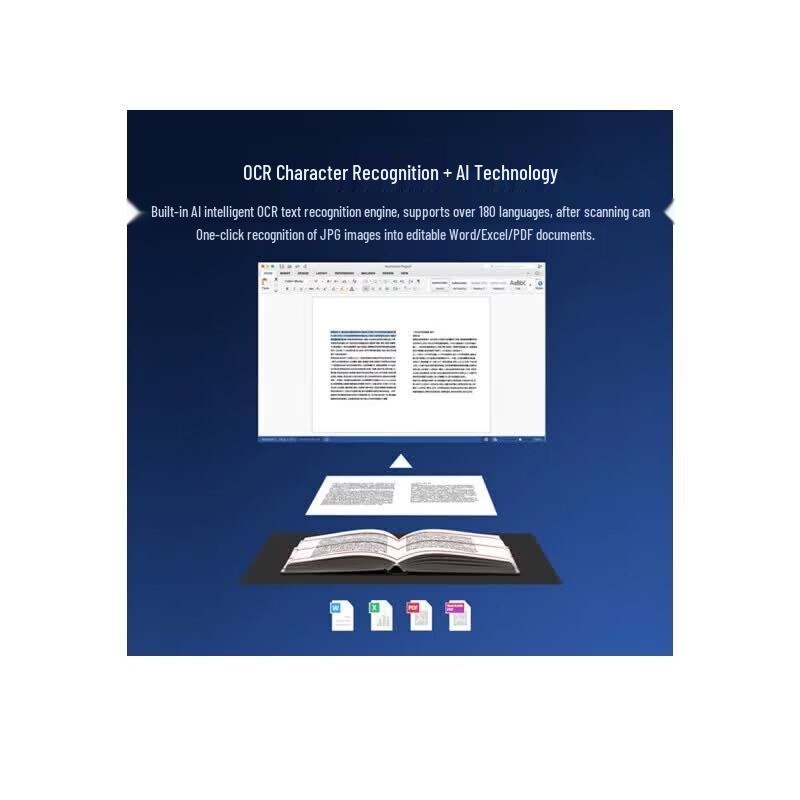 CZUR ET18U A3 Smart Book and Document Scanner CN plug (adapter included)