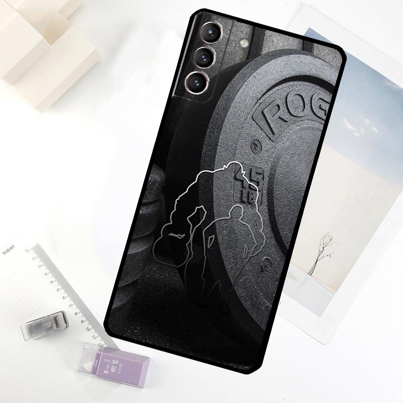 Bodybuilding Gym Fitness Phone Case For Samsung Galaxy S25 FE S20 FE S21 S22 S23 S24 S25 S26 Ultra S10 S25 Plus Cover