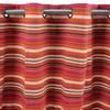 Red Woven Cotton Curtain 150x250