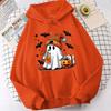 Cartoon Anime Couple Hooded Sweater Halloween Hoodie