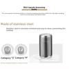 2pcs Stainless Camping Seasoning Bottles  For Motorcycle Modification Accessories