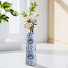 Blue and White Ceramic Vase Decorative Home Decor Flower Arrangement for