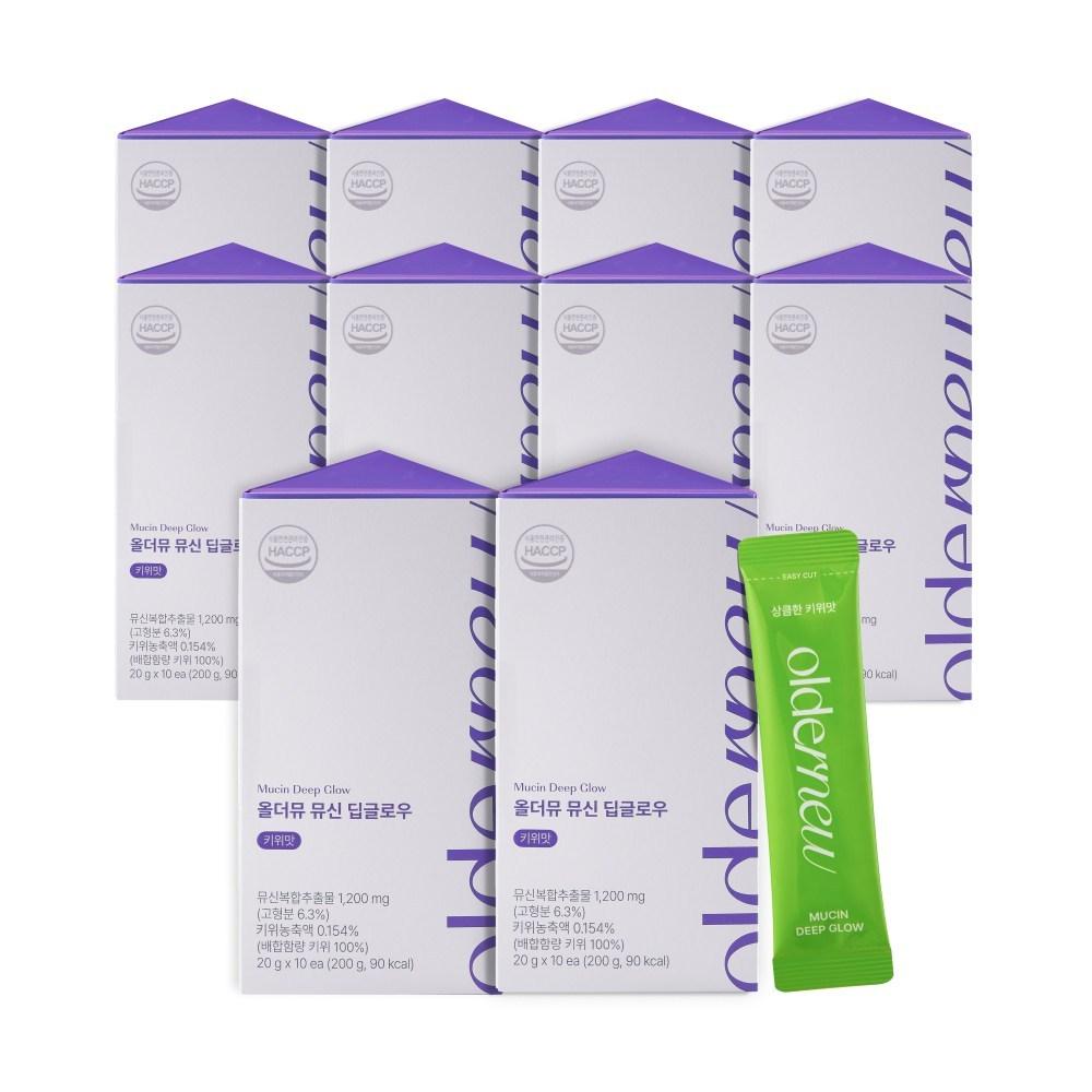 All the Miu Mucin Deep Glow Kiwi Flavor 10 Servings 10 Boxes Ingredients: may be subject to change at the | 10 Servings 10 Boxes