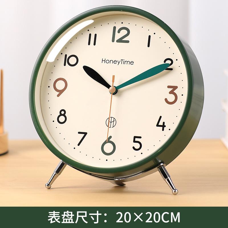 Clock living room 1011 new desktop clock pendulum desktop large clock placement home electronic alarm clock ornament