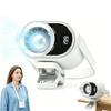 4 Speeds Silent Mini Bladeless Electric Fan LED Display Clip-on Fan New Air Cooler