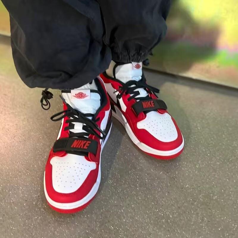 Jordan Legacy 312 Low Белый Gym Red GS CD9054-116