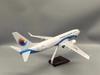 1/85 47СМ Масштабная модель самолета Donghai Airlines B737-800 Модели самолетов Дисплей Офисное украшение Литые самолеты Наборы моделей