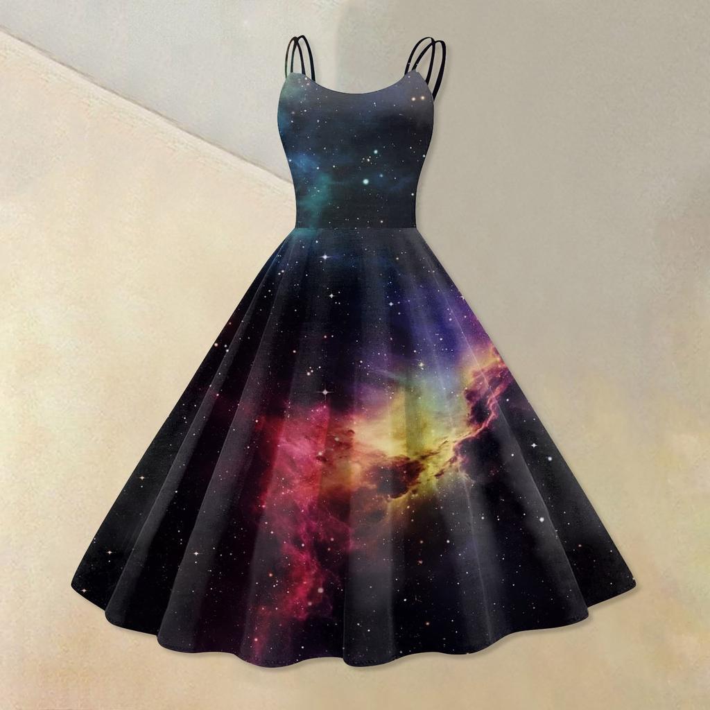 Женское модное коктейльное платье без бретелек с принтом в готическом стиле, панк, винтажное платье.