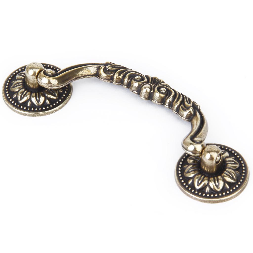 Traditional Bronze Cupboard Cabinet Drawer Door Pull Handles 12.5cm