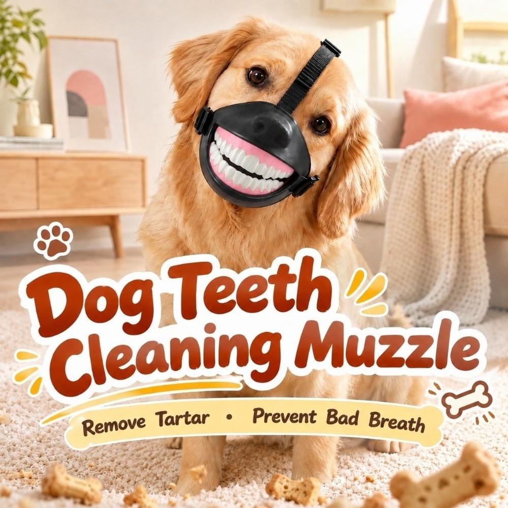 Breathable Funny Dog Muzzle Lightweight Dog Costume Muzzle Novelty Pet Mouth Cover  Pet Party