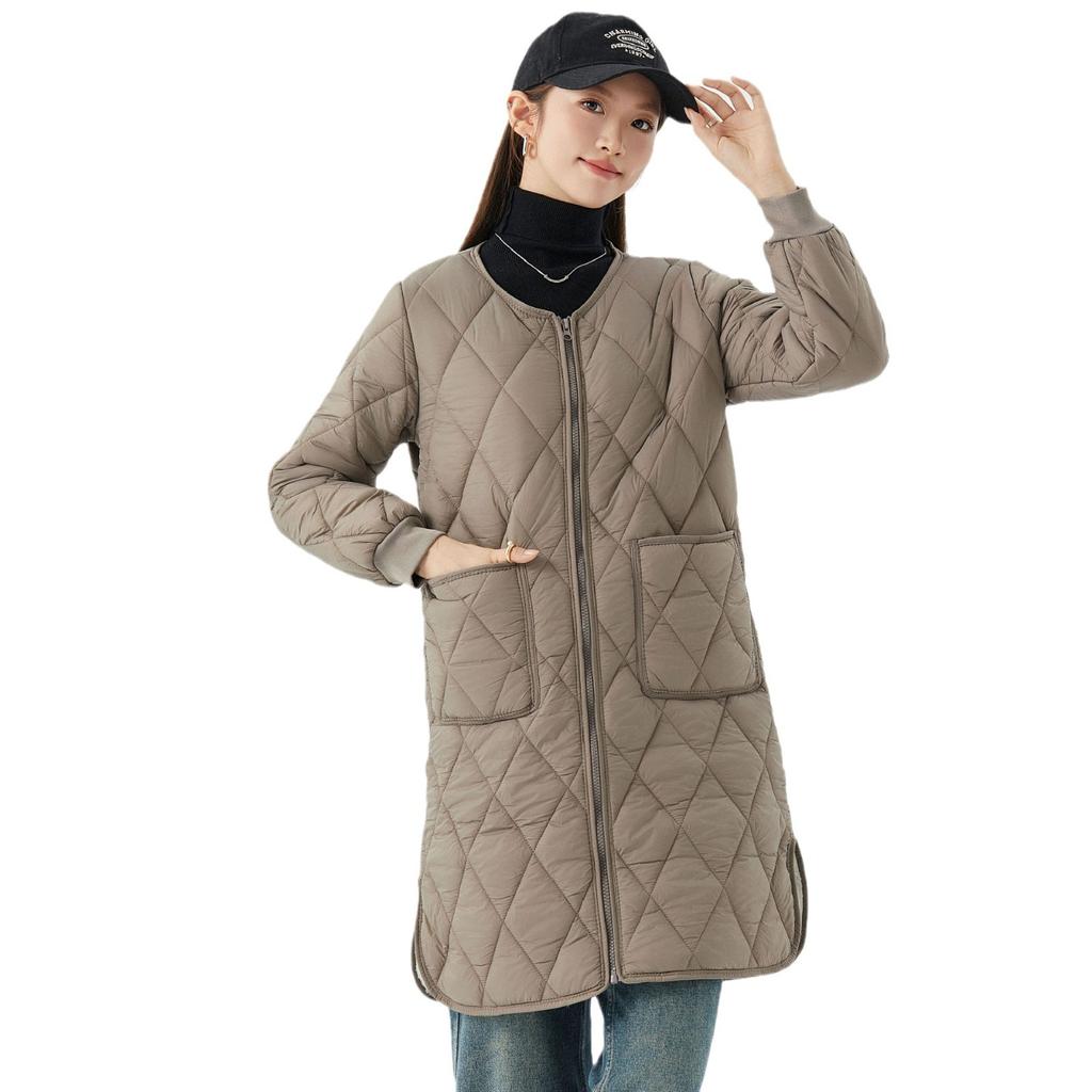 Женская утолщенная теплая хлопковая домашняя одежда с длинными рукавами из хлопка, хлопковая одежда с подкладкой из одного рукава с волосами, модная, теплая и комфортная 2401