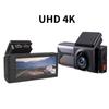 НОВЫЙ 3,7-дюймовый IPS UHD 2K/4K видеорегистратор с подключением к WiFi-приложению, автомобильный регистратор, камера ночного видения, датчик GSensor, черный ящик