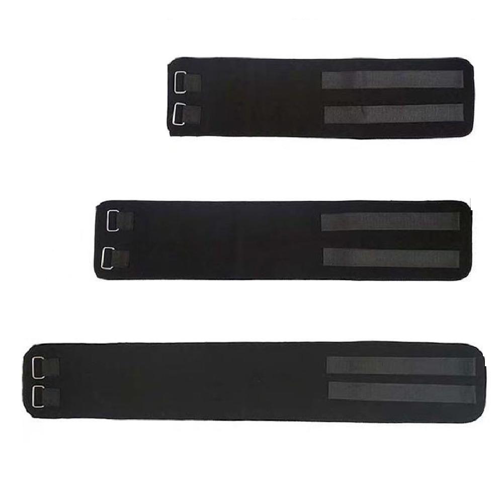 3Pcs/Set Black Legs Posture Corrector Legs Straightening Belt For O- Type Legs X-type Legs