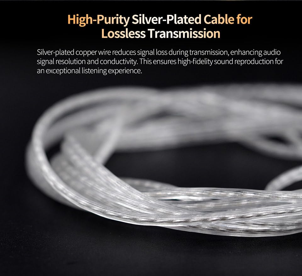 KZ ZS12 Pro X Earphones KZ High-End 5BA+1DD Hybrid Earphones Wired Canal Type Ear Monitors