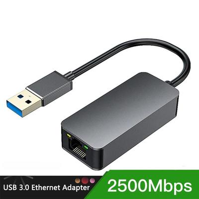 2500 Мбит/с USB 3,0 Type-C Ethernet к RJ45 2,5G USB2.0, проводной адаптер-конвертер, сетевой концентратор для Windows 8,1/10/11 для ПК, ноутбука