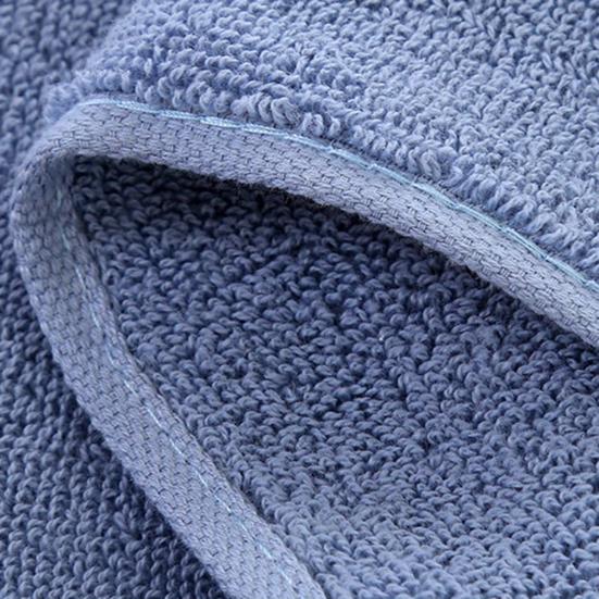 Хлопковое полотенце для лица Изысканный дизайн краев Удобное на ощупь мягкое впитывающее безворсовое моющееся полотенце для лица