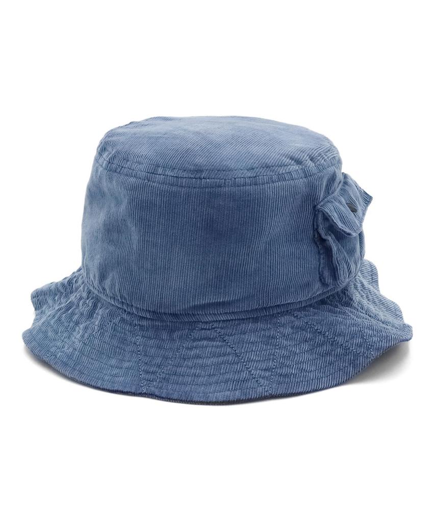 Уличная панама Индиго Вельвет Индиго Джинсовая ткань OD BKT01 PKT WASHED CORDUROY IND [New Era] S/M