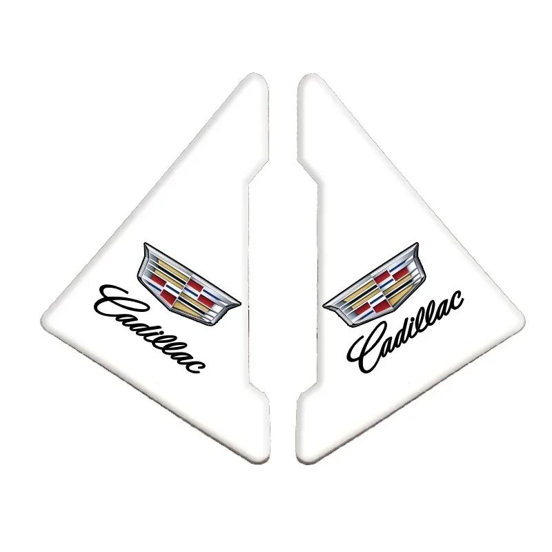 2pcs Car Door Bumper Strip Anti-Collision Sticker for Cadillac ATS CTS DTS STS SLS SLR XLR BLS Seville Tiburon CT6 Accessories