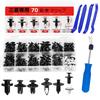 Xuanli Universal Mitsubishi Push Rivet Interior Trim Removal Tool Set Removes Trim Bumper Plastic and Interior Clips - Clips, Clips, Rivets,