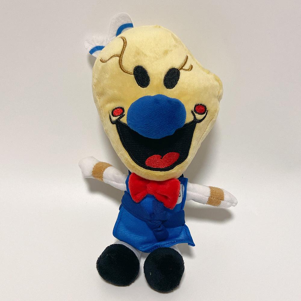 Set of 2 30-130cm White Long Horse Siren Head Plush Toy Trevor Dream Horse Soft Stuffed Animals Doll Black Horror Peluches Toys