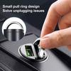 USB+Type-C Car Charge PD Fast Charging 30W High Power QC3.0 Intelligent Flash Charging Do Not Damage the Device