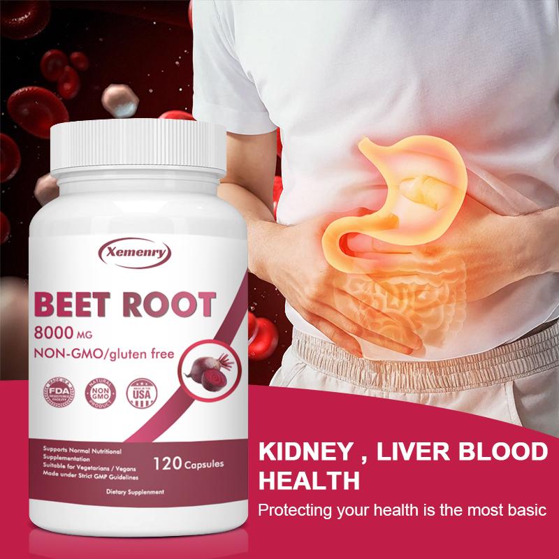 Xemenry Beetroot Extract 400 mg - Digestive System