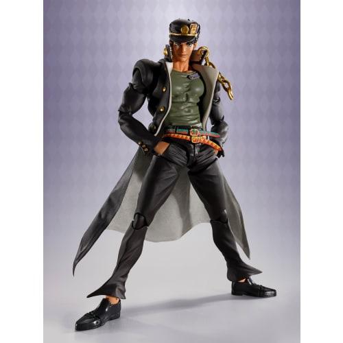 TAMASHII NATIONS S.H.Figuarts JoJo's Bizarre Adventure Stardust Crusaders Jotaro Kujo, Approximately 170mm, PVC, ABS, Cloth, and Metal Pre-painted Act