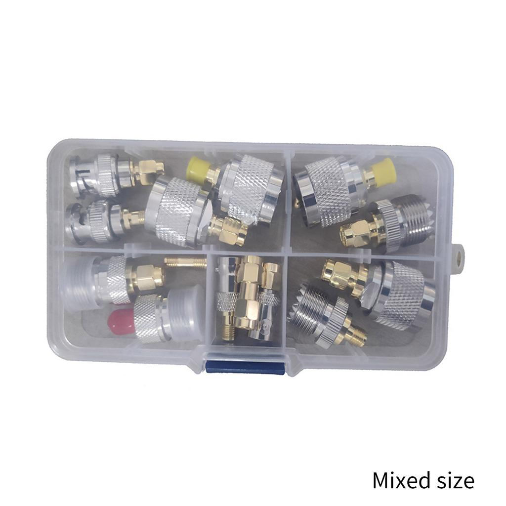 14 шт. коаксиальный разъем N-BNC N-типа «мама» на BNC «мама» РЧ-коаксиальный адаптер, антенный конвертер для радио