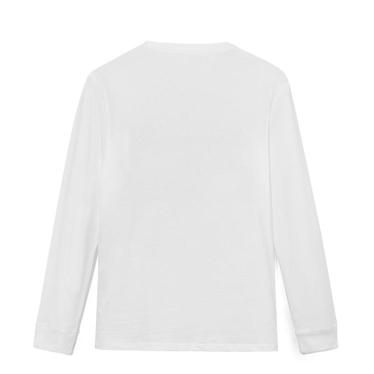 Timberland Мужская футболка с длинным рукавом, для улицы, повседневная, дышащая, белая A5XVK100