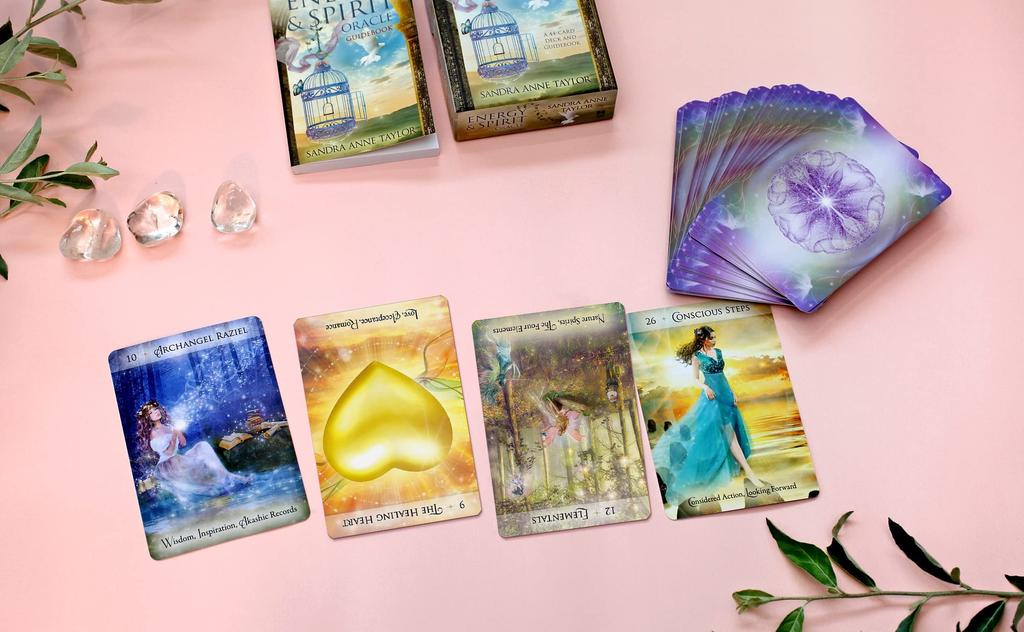 И.И.Й. Карты Оракула Энергии и Духа, Японское издание, Аффирмации, Гадание, с японскими инструкциями