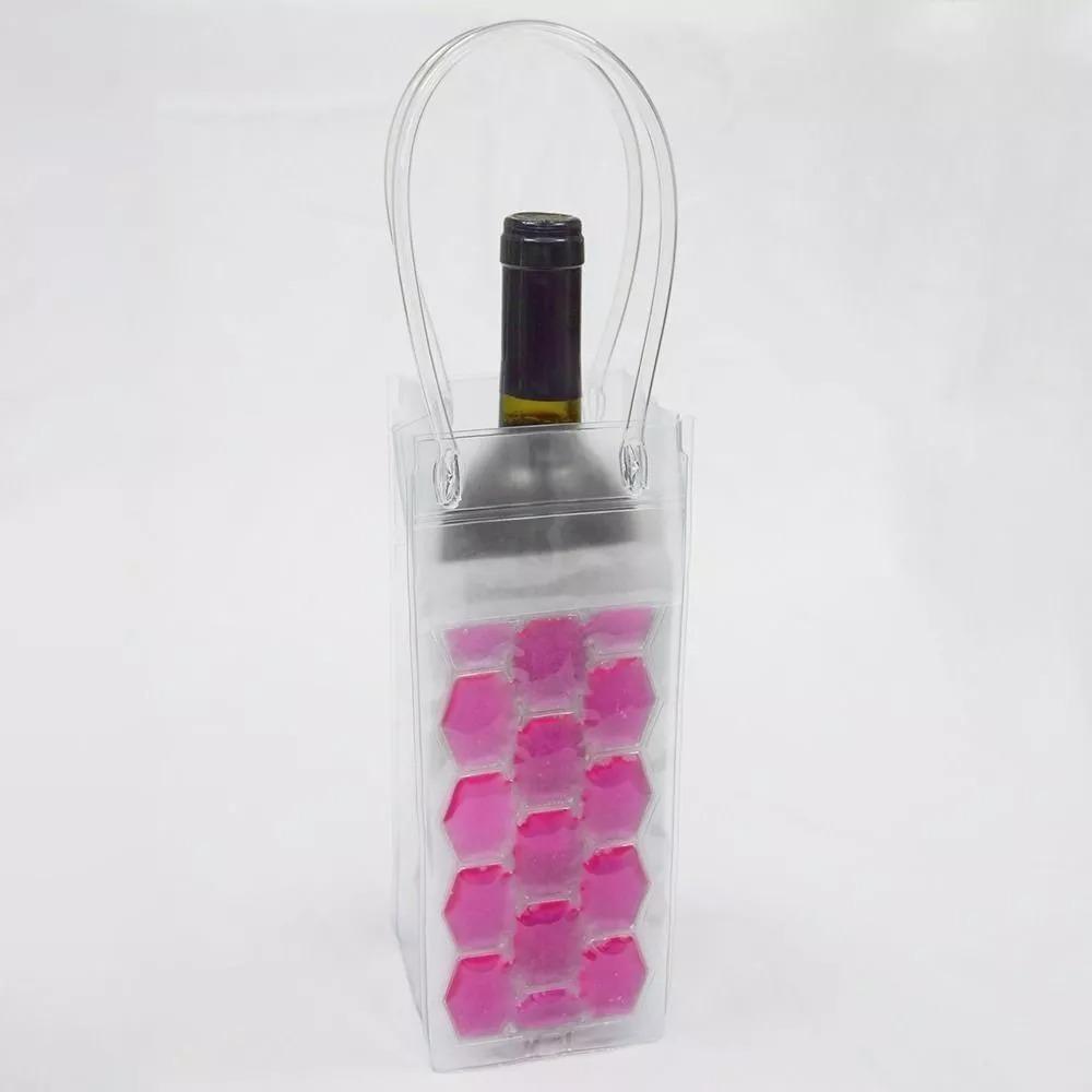 Портативная сумка-холодильник для пива, Изолированная сумка для красного вина, Практичная портативная ПВХ подарочная сумка для улицы, Сумка-холодильник для винных бутылок