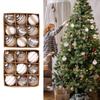Christmas Tree Balls Ornaments 9 Pieces Seasonal Decorations Shatterproof Baubles Christmas Tree Decorations For Home Winter