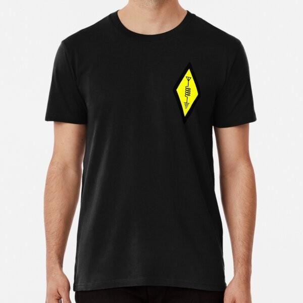 International Amateur Radio Badge Made in Australia T-Shirt S-2XL